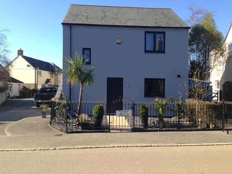 Finished exterior painting and roofline work in St Austell